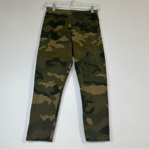 J. Crew Everyday Legging Green Camouflage Print Pull On Stretch - Picture 8 of 10